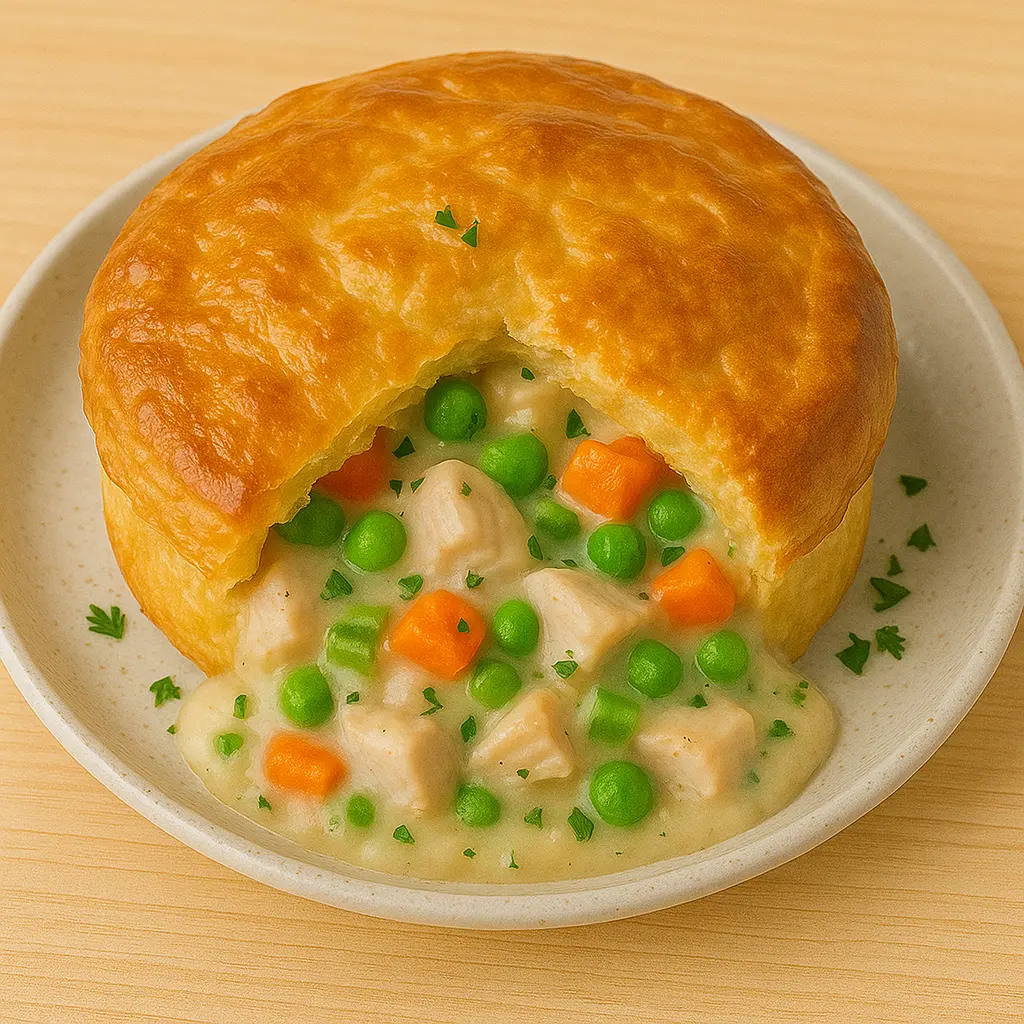 Chicken pot pie opskrift