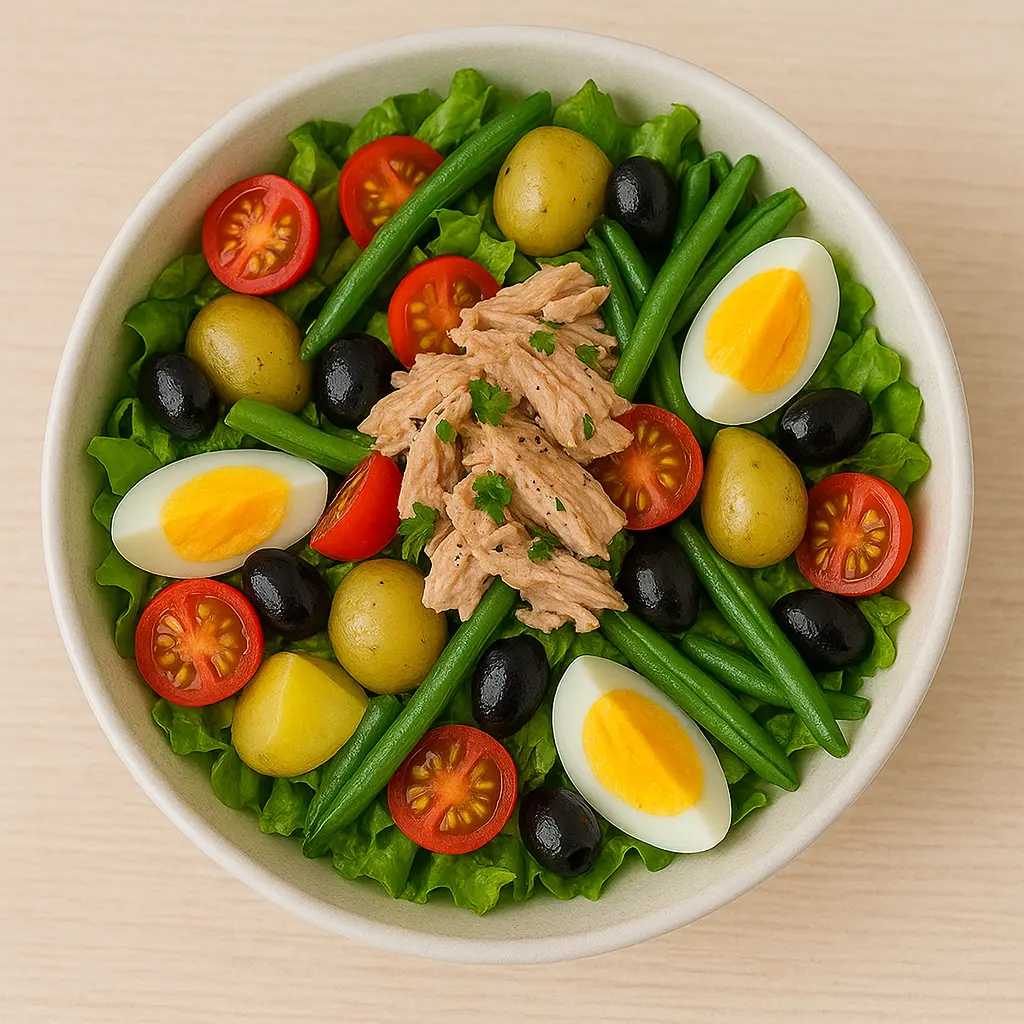 Salat Niçoise opskrift