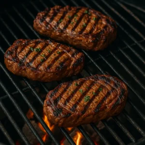 Bøffer på grillen (højreb, oksefilet, entrecôte) opskrift