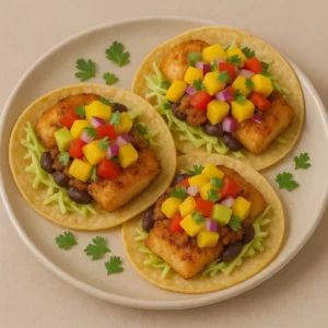 Fisketacos med mangosalsa opskrift