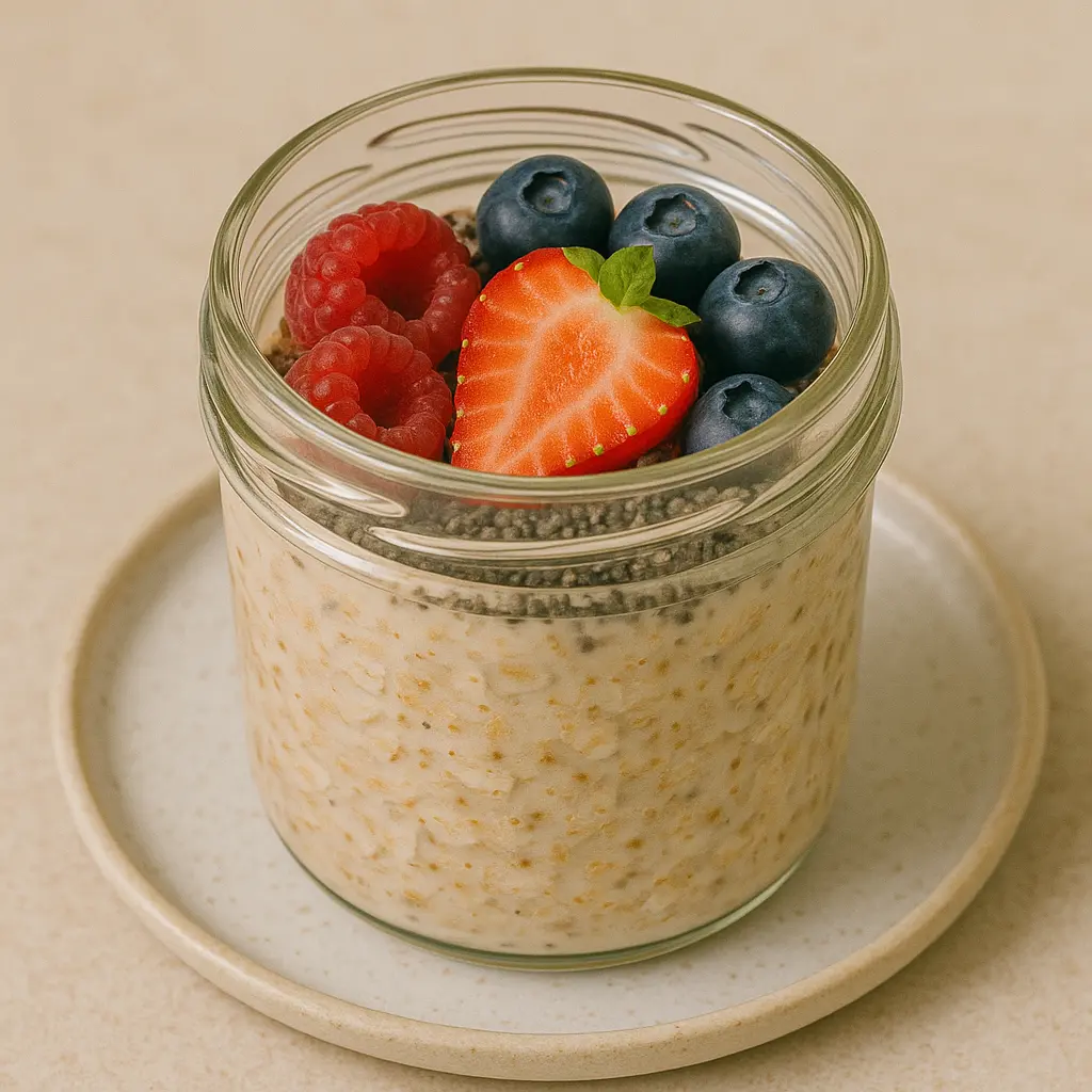 Overnight oats opskrift