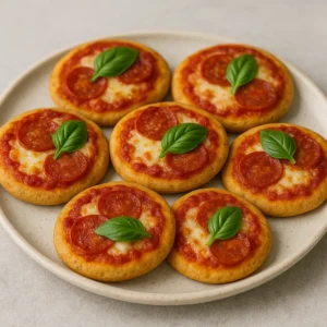 Mini-pizzaer opskrift