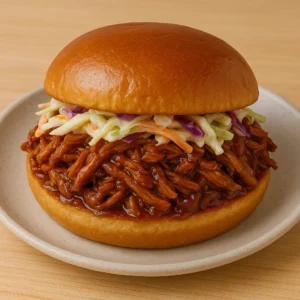 Pulled pork sandwich opskrift