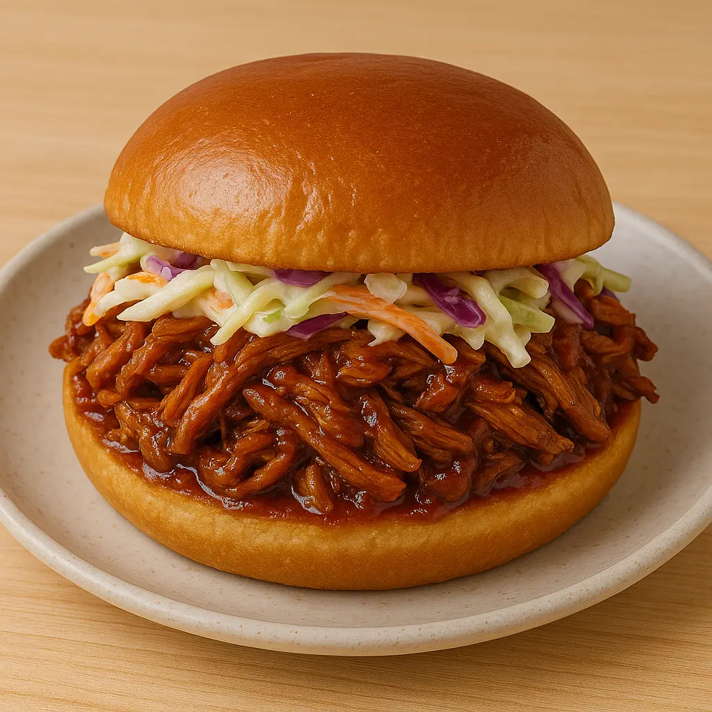Pulled pork sandwich opskrift