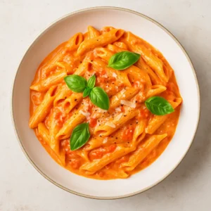 Cremet tomatpasta med mascarpone opskrift