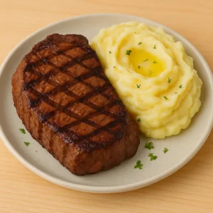 Steak and mashed potatoes opskrift