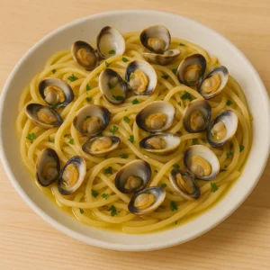 Linguine med hjertemuslinger opskrift