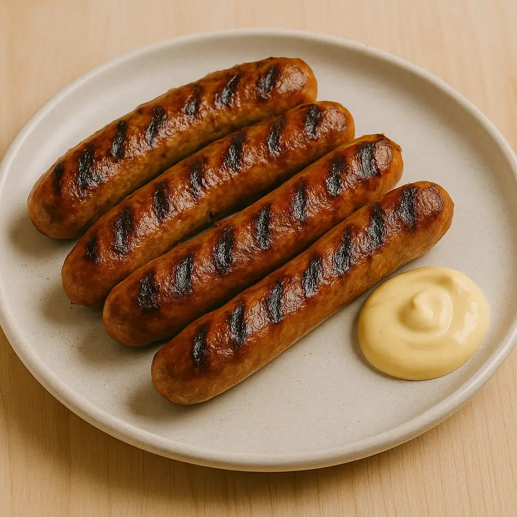Hjemmelavede grillpølser eller bratwurst opskrift