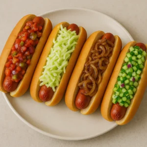 hotdogs opskrift