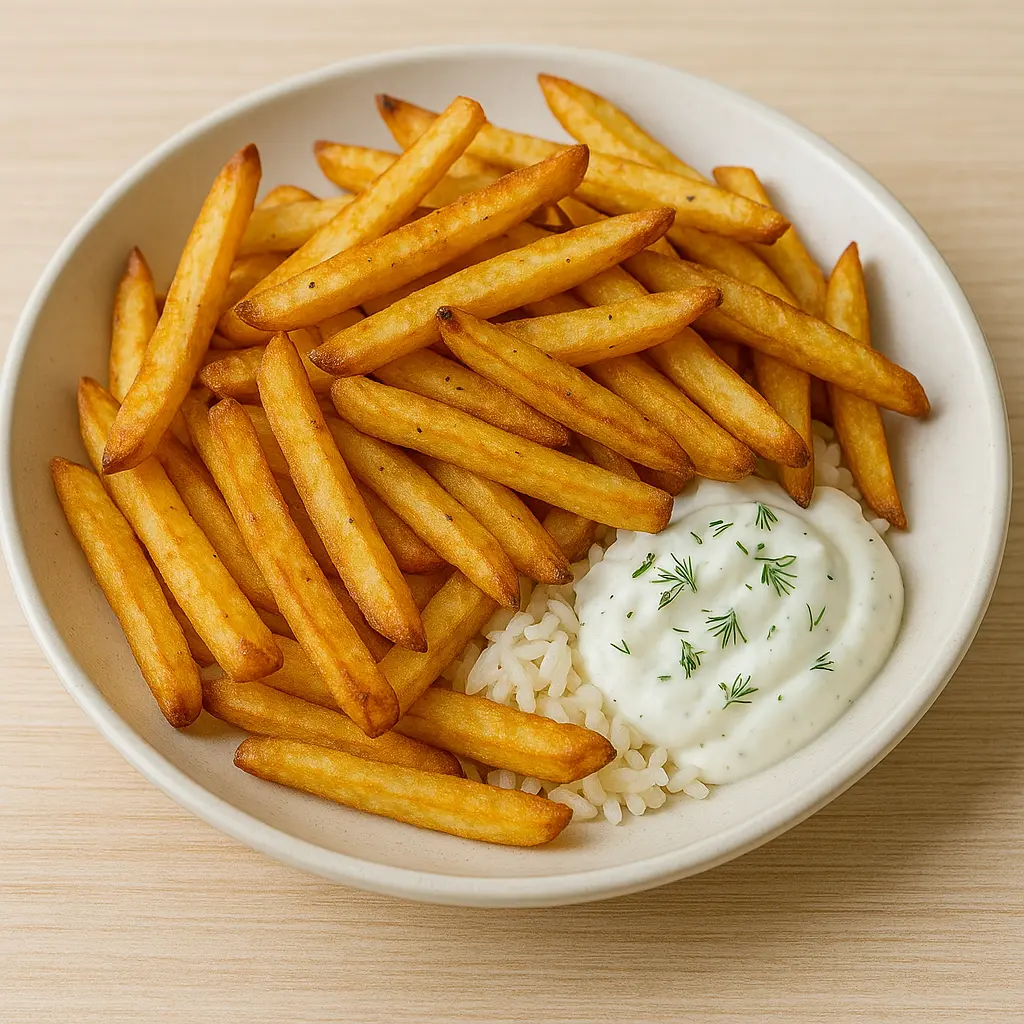 Pommes frites i airfryer