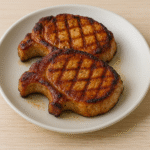 Svinekoteletter i airfryer